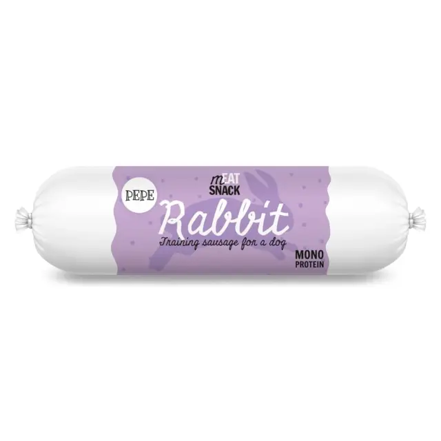 PAKA ZWIERZAKA Pepe Sausage Rabbit - dog treat - 200g