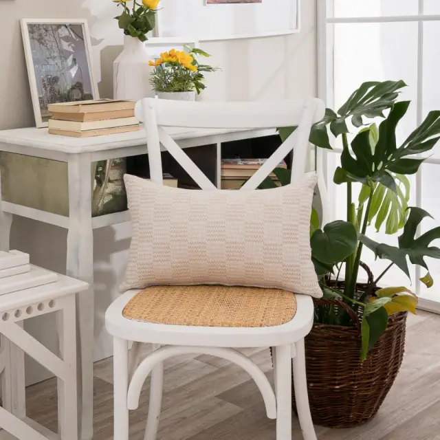 Μαξιλαροθήκη Teramo 01 TEORAN 30x50cm με γέμιση 2
