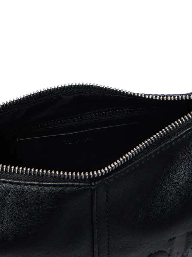 Calvin Klein Pockets Monologo Crossbody Μαύρο 3