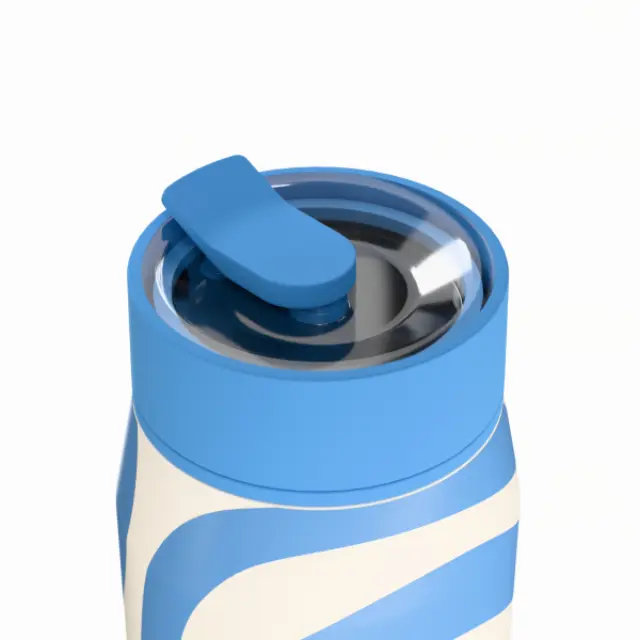 Estia® Lens StA Μπουκάλι Θερμός 360ml- Ocean Waves. 3