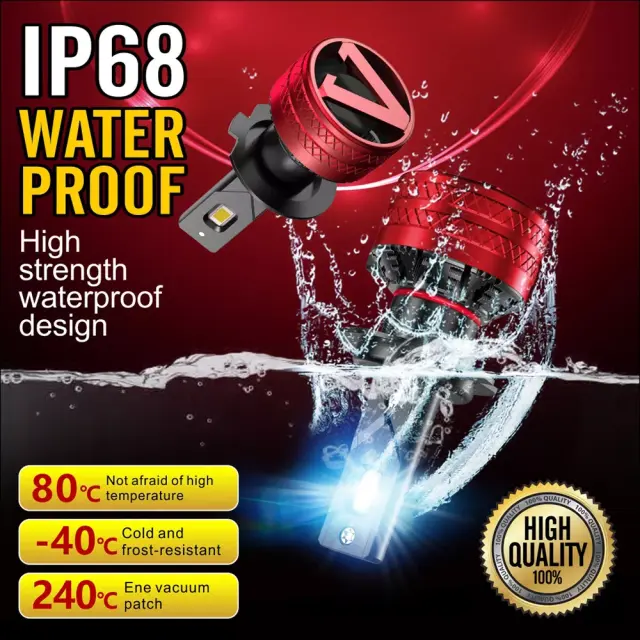 Led φώτα H4 100W V32 12-24V 6000K 2