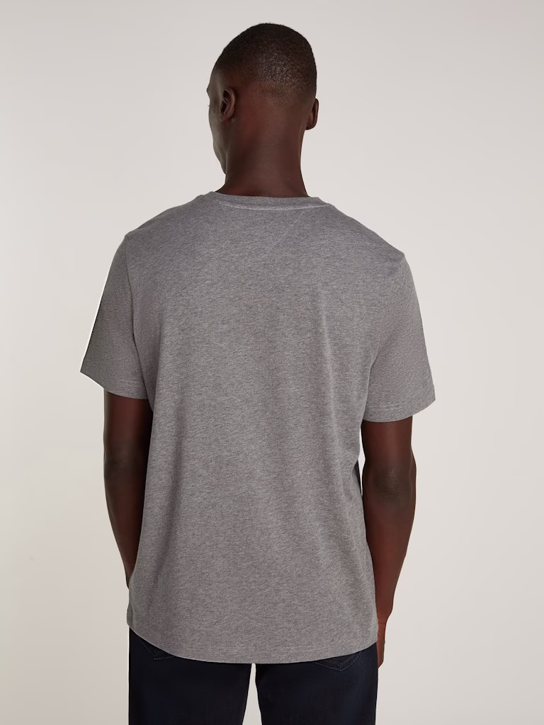 Tommy Hilfiger Ανδρικό Γκρί T-Shirt Γκρι - M 2