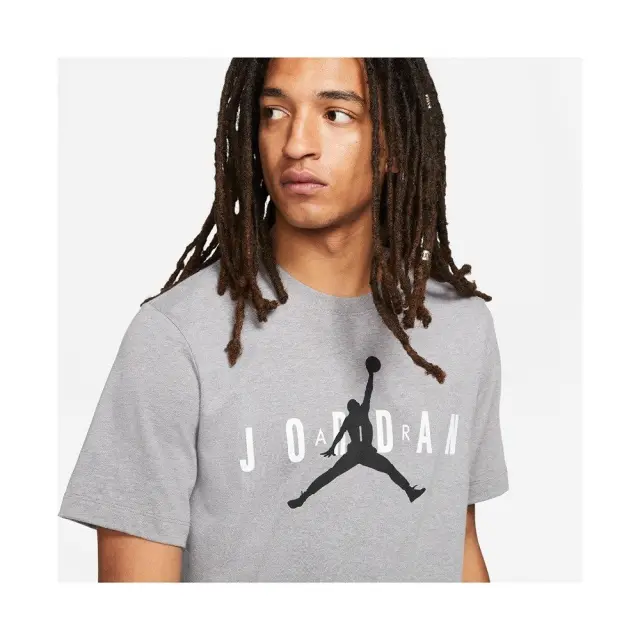 Jordan Air Wordmark T-Shirt (CK4212-092) - Γκρί 3
