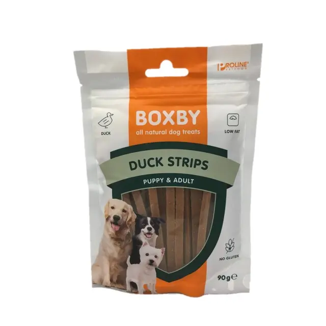 Boxby - Duck Strips Gluten Free - PL10797 - Pet Supplies
