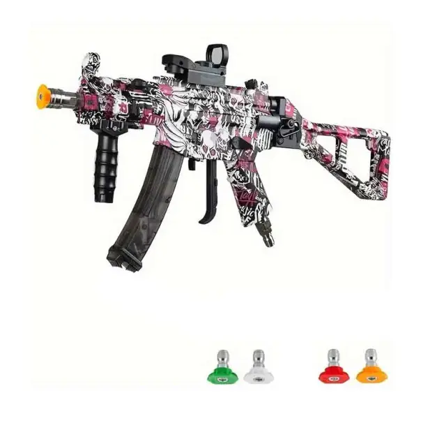 MP5K Πιστόλι Πίεσης Νερού για Πλυστικό Μηχάνημα – Σετ με 4 Μπεκ - Cleaning gun 030225 2