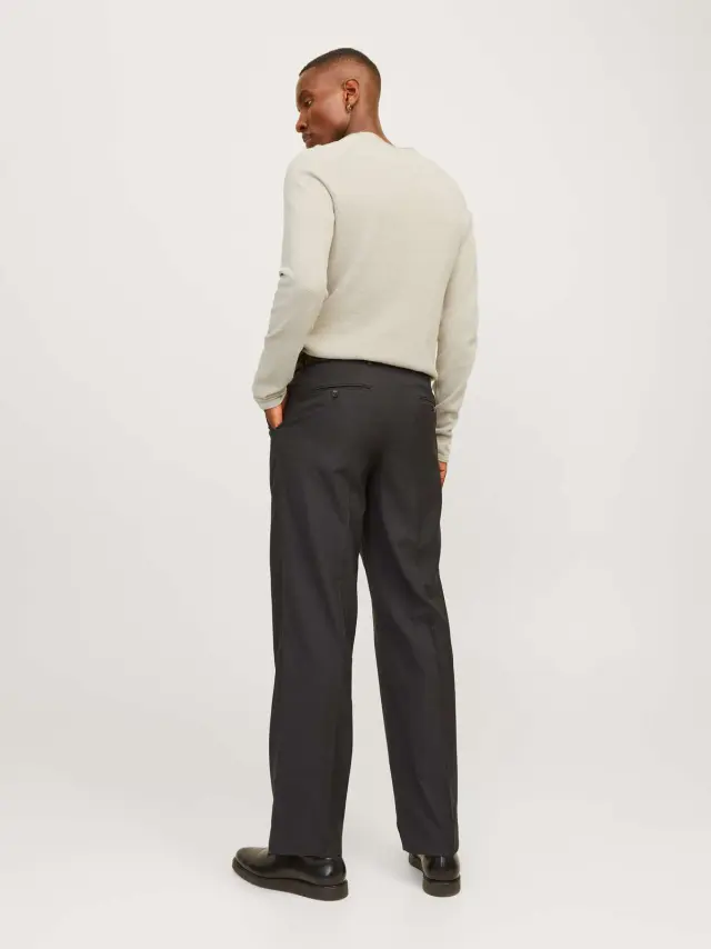 JJEHILL KNIT CREW NECK NOOS Oatmeal 2