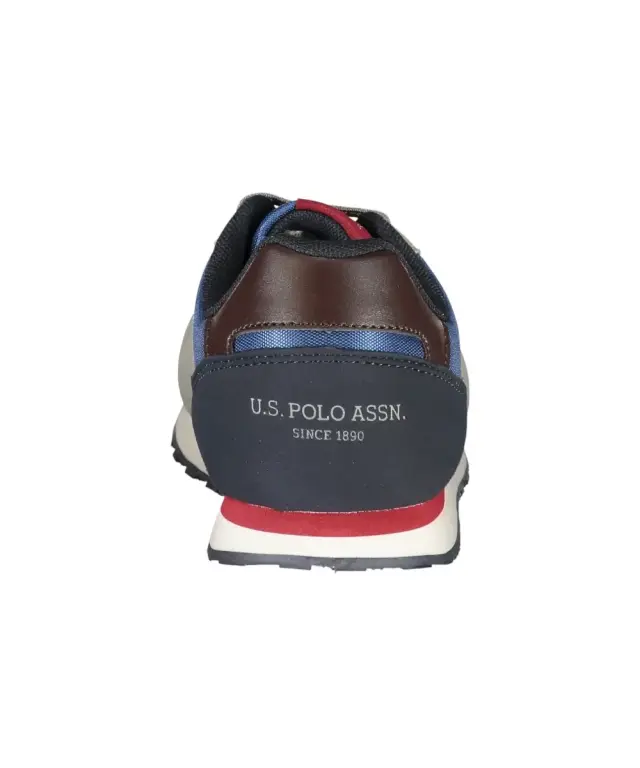 U.S. Polo Assn. - Παιδικά Sneakers Casual NOBIK011/KCNH1-BLUGRY02 Μπλε 3