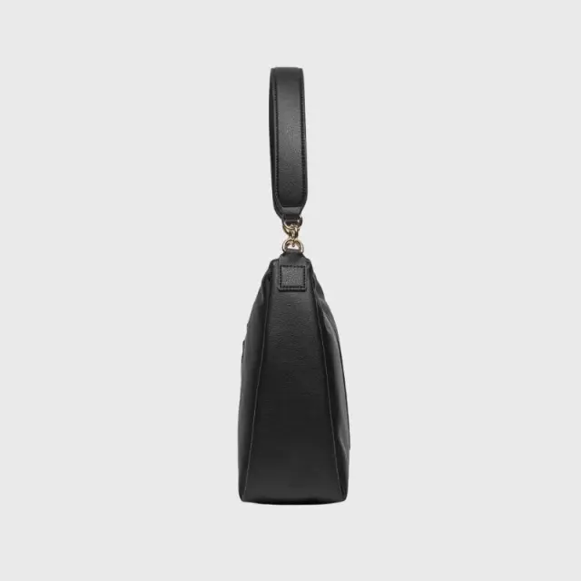 Tommy Hilfiger - Γυναικεία Τσάντα Ώμου Th Feminine Hobo AW0AW15713-BDS Μαύρο 3