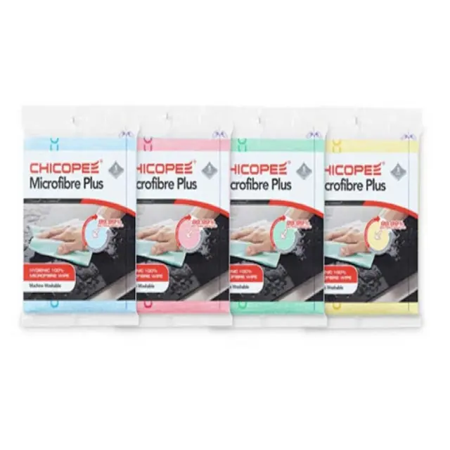 Chicopee Microfibre Plus Πανί Καθαρισμού με Μικροίνες 5τεμαχίων / ΕΒ20 2