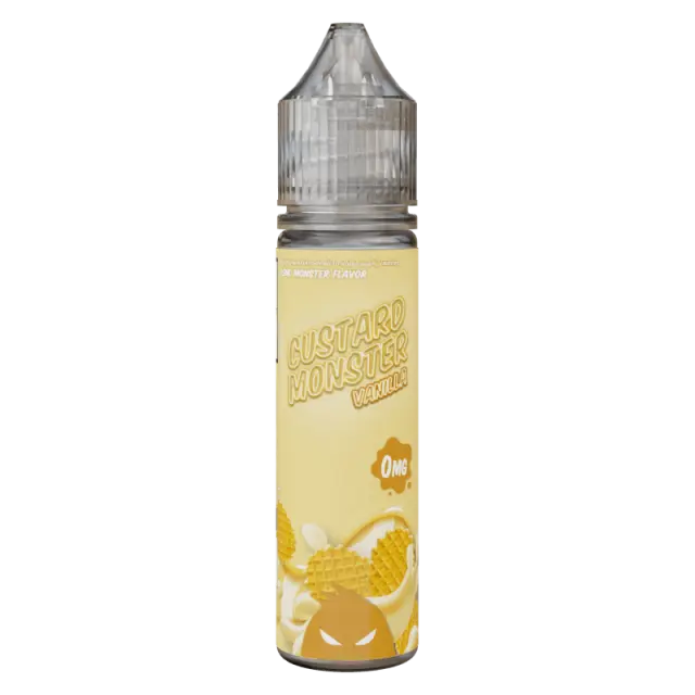 Vanilla Custard 15ml (60ml) - Monster Vape Flavorshots