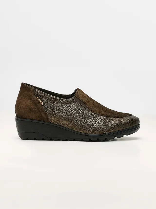 Mephisto Μοκασίνια-Loafers Γυναικείο δέρμα/δέρμα Nubuck Καφέ MEP/BERTINA BRONZE 3