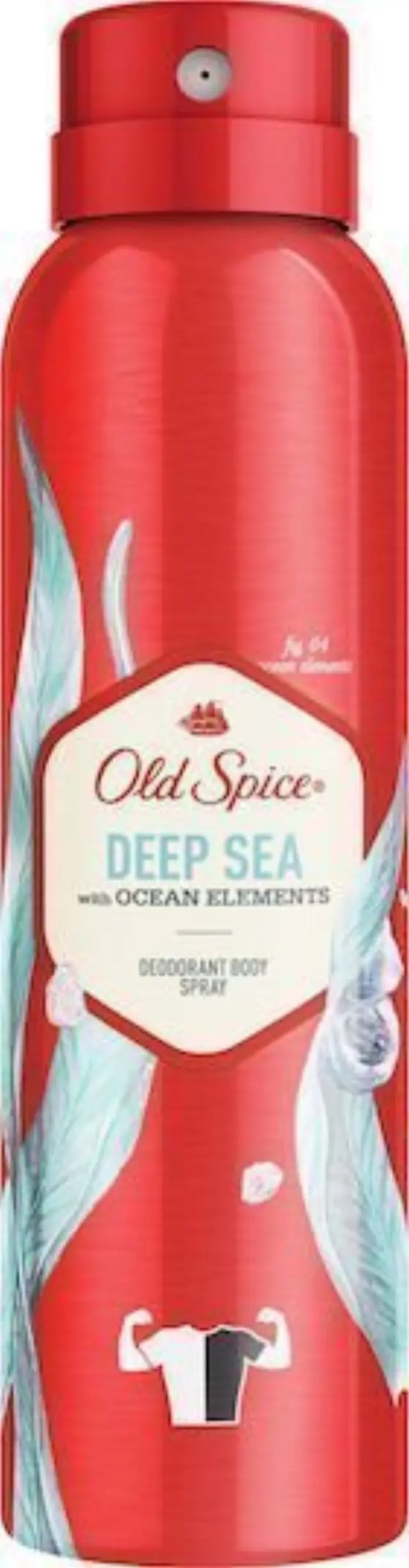 Old Spice Deep Sea With Ocean Elements Anti-Marks Αποσμητικό σε Spray Χωρίς Αλουμίνιο 150ml