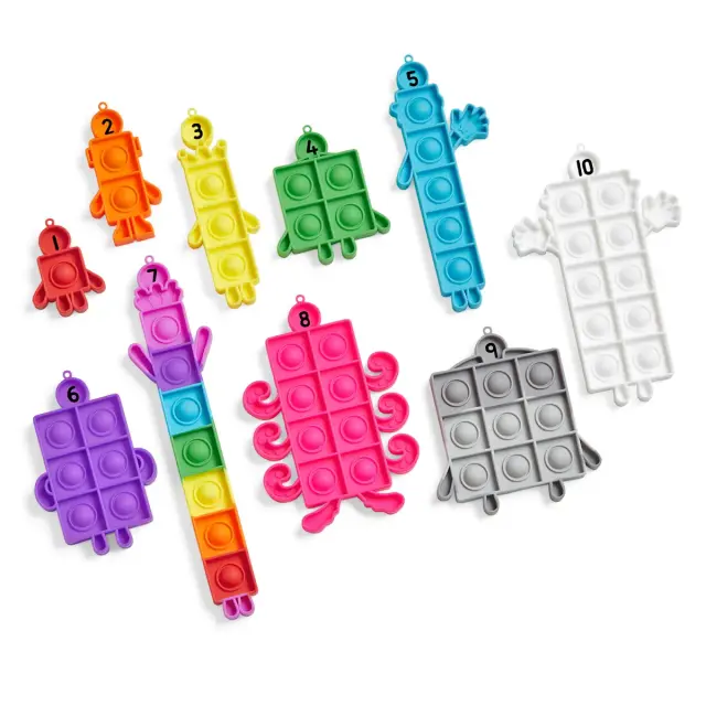Learning Resources Αριθμοκυβάκια Numberblocks Sensory Bubble Poppers (3+ ετών) HM 96929-UK
