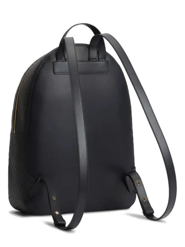 Tommy Hilfiger Γυναικείο Σακίδιο Πλάτης TH Icon Backpack Monogram Σκούρο Μπλε 2