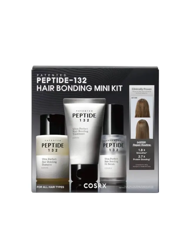 COSRX Peptide 132 Hair Bonding Mini Kit - Kit Αναδόμησης και Λάμψης Μαλλιών