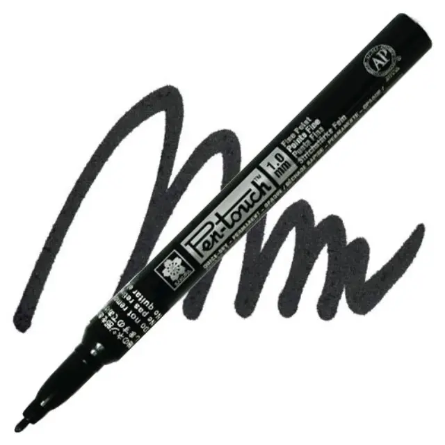 Μαρκαδόρος Sakura Pen-Touch, 1.0mm Fine - Black