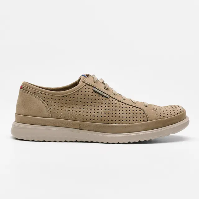 Mephisto Sneakers Ανδρικό δέρμα Nubuck Μπεζ MEP/TOM PERF SAND