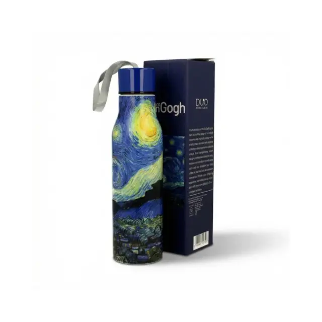 Duo gift Artists Μπουκάλι Θερμός 500ml: Starry Night