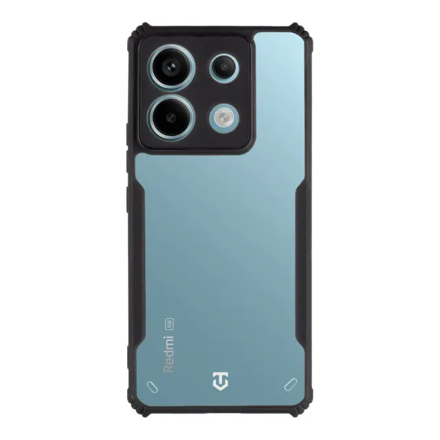 Tactical Quantum Stealth Cover for Xiaomi Redmi Note 13 Pro 5G Clear/Black 2