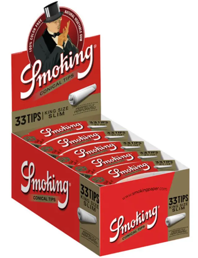 Smoking Τζιβάνα Gold KS Slim - Κωνική 3