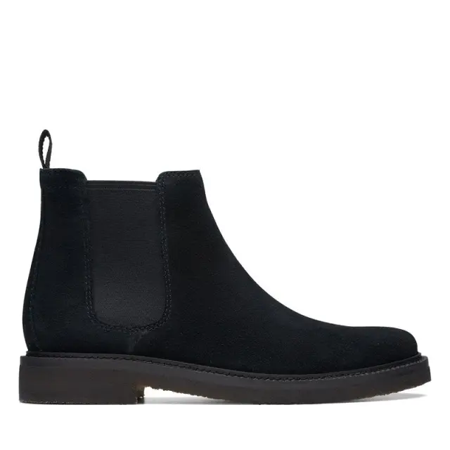Clarks Clarkdale Easy Black black suede - 44.5 2