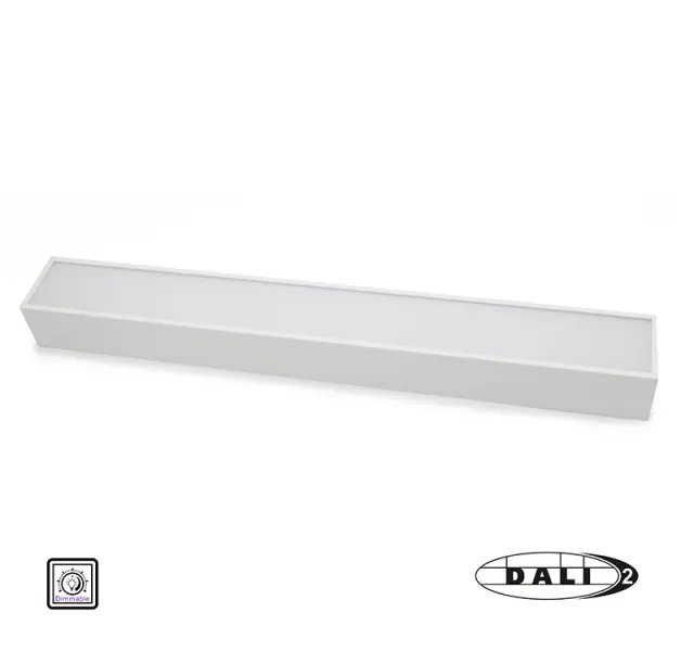 ΦΩΤΙΣΤΙΚΟ LED ΑΛΟΥΜ.ΓΡΑΜΜΙΚΟ 18W DIM.DALI 230V 3000K 60cm ΛΕΥΚΟ