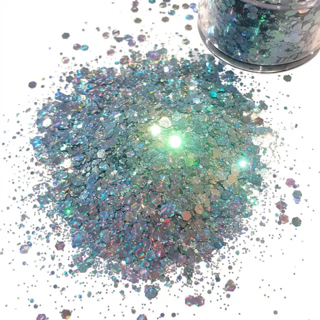 Chunky glitter 15gr, γαλάζιο