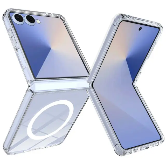 Techsuit - MagSafe Pro - Samsung Galaxy Z Flip8 - Transparent