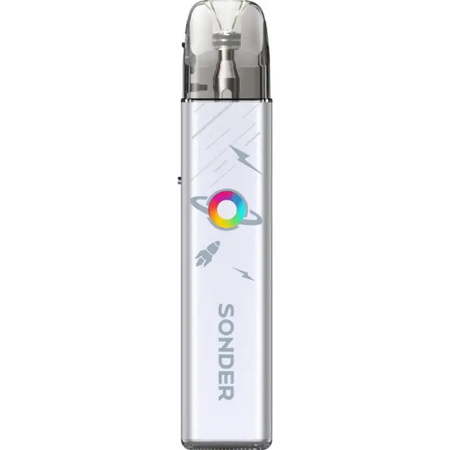 Geekvape Sonder Q2 3ml Limited Edition Colors Pod Kit - Rocket Silver