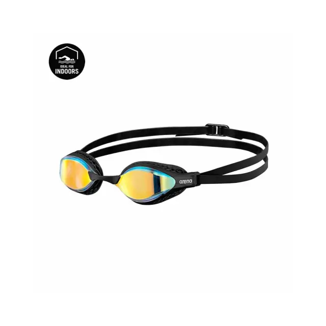 Arena Adult Unisex Airspeed Mirror Racing Swim Goggles Μαύρο 003151-200 (Arena) - One Size