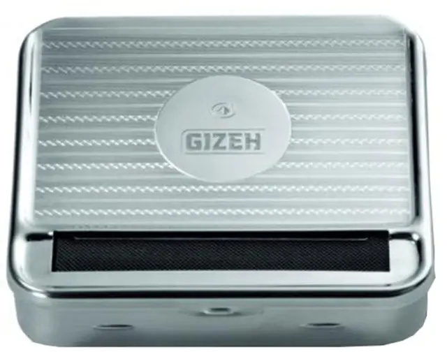 Gizeh Automatic Roll Box Ταμπακιέρα Ασημί - 70mm