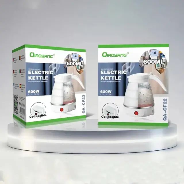 Πτυσσόμενος ηλεκτρικός βραστήρας 600ml 600W Qiaoyang QA-CF22