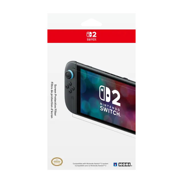HORI - Screen Protective Filter for Nintendo Switch 2 - Transparent - Nintendo Switch 2