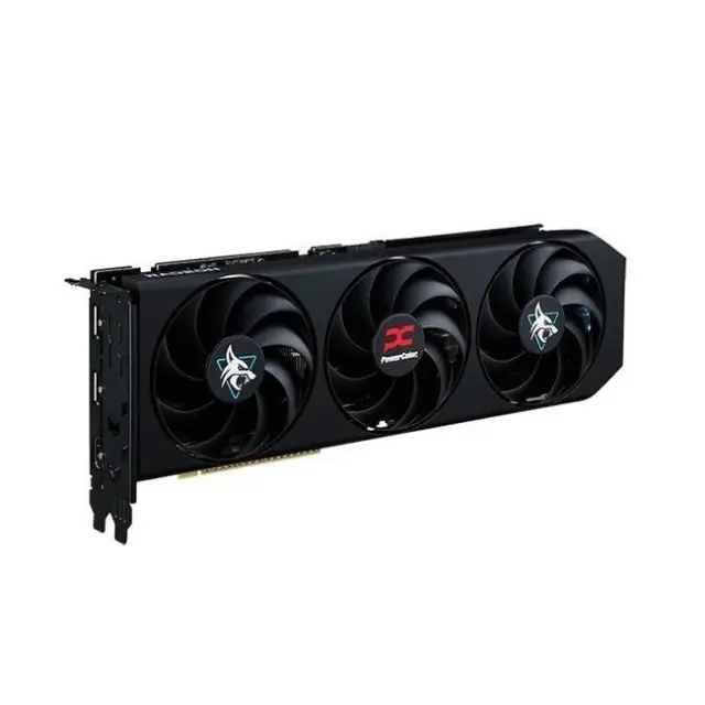 Powercolor Κάρτα Γραφικών Radeon RX 9060 XT 16GB Hellhound OC GDDR6 (RX9060XT 16G-L/OC) 3