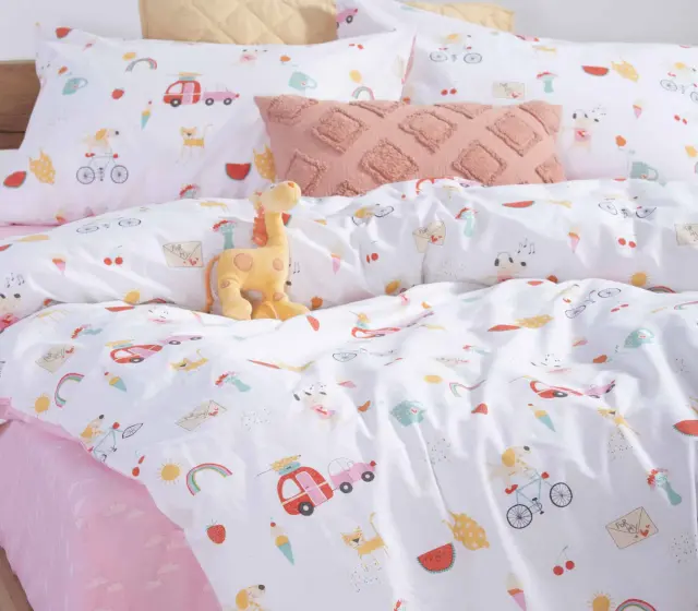 ΠΑΙΔΙΚΑ ΣΕΤ ΣΕΝΤΟΝΙΑ ΜΟΝΑ HAPPY TODAY 170X260 NEF-NEF HOMEWARE 3