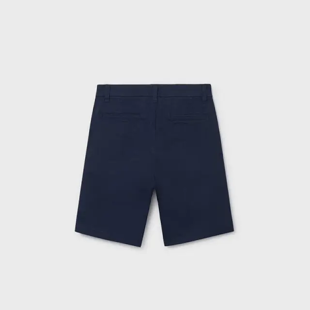 Junior 10 έως 18 ετών Βερμούδα chino βασική ναυτικό μπλε - 10Ε 3