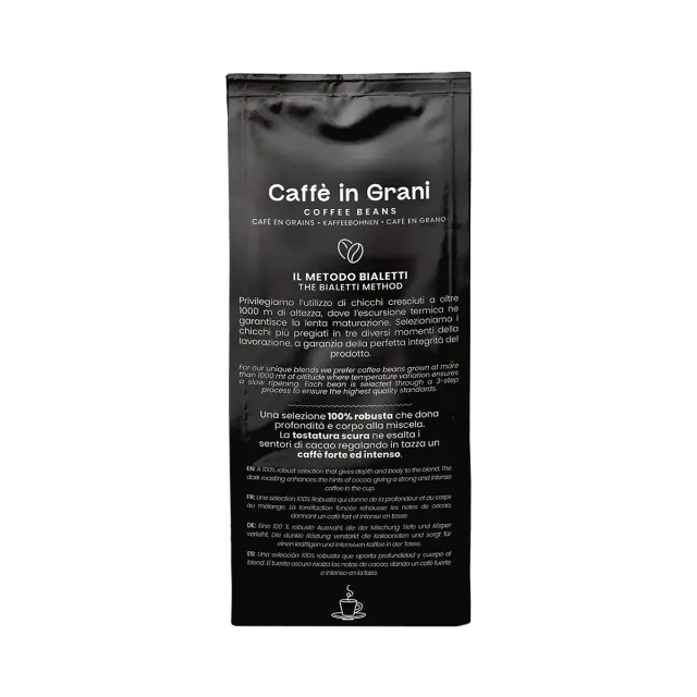 Bialetti Intenso 100% Robusta 500g Σε Κόκκους 2