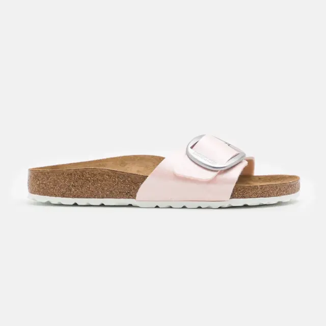 Birkenstock Πέδιλα Γυναικείο Birko-Flor(ανθεκτικό υλικό της Birkenstock-επιτρέπει την επαφή με το νερό) Ροζ BIR/MADRID BIG BUCKLE 1018773 L/ROSE