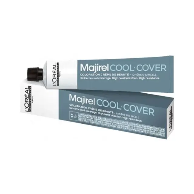 L'Oréal Professionnel Majirel Cool Cover Μόνιμη Βαφή Μαλλιών 50ml - 4.3 Καστανό Ντορέ