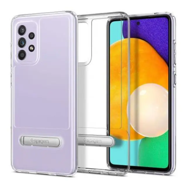 Θήκη TPU & PC Spigen Samsung Galaxy A72 4G/ 5G Essential S Slim Armor Διάφανο N55328