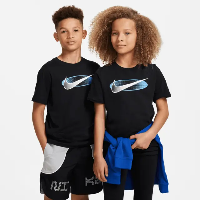 Nike Sportswear Core Brandmark 2 Παιδικό T-Shirt DX9523-010 - S-130cm