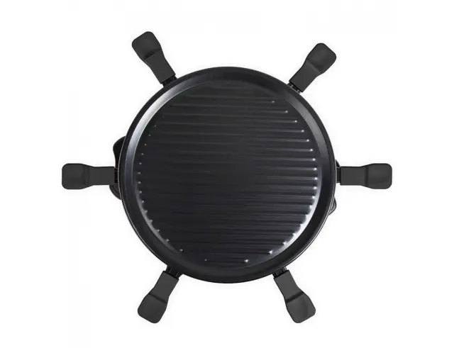 Γκριλιέρα Raclette Livoo Onli ON1020N με αυτόματο θερμοστάτη, ισχύ 800W και επιφάνεια ψησίματος 29x29cm - Black ON1020N 3