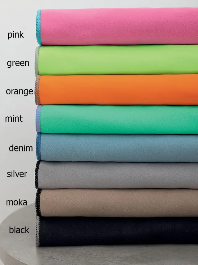 Πετσέτα Γυμναστηρίου (50x100) Active Black microfiber Palamaiki