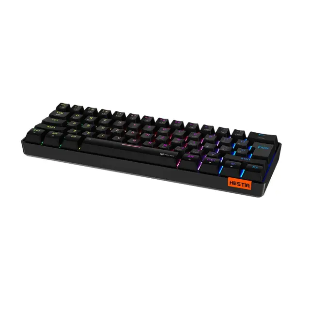 Meetion MT-MK005BT Bluetooth Μηχανικό Gaming πληκτρολόγιο US Μαύρο 17.005.0021 2