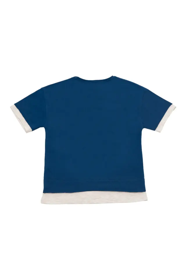 T-Shirt Kid Be Μπλε Σκούρο 2