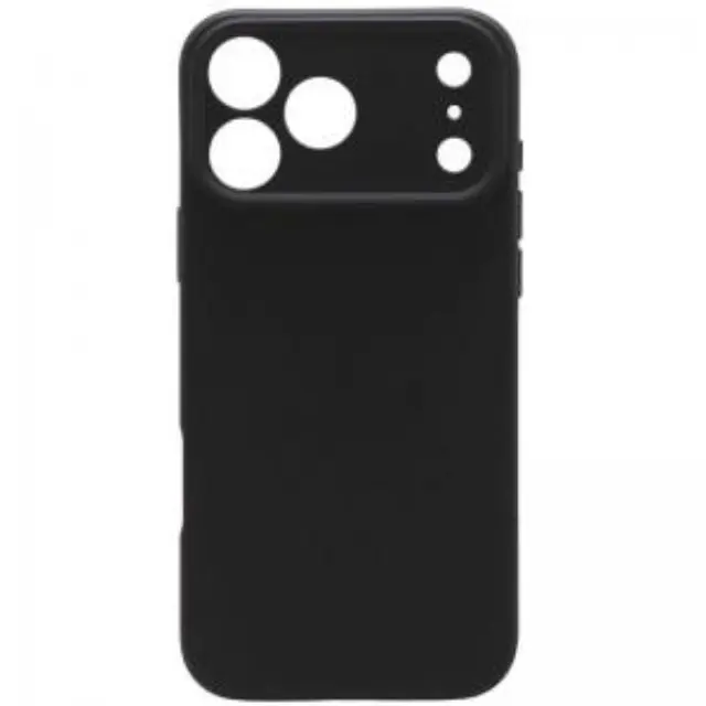 Θήκη Soft TPU inos Apple iPhone 18 Pro Max 5G S-Cover Μαύρο N71850 3