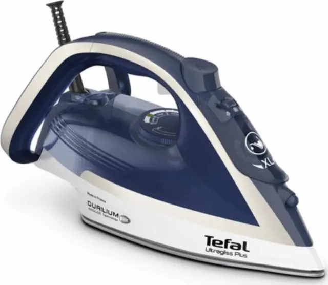 Tefal Ultimate Pure FV6812E0 iron Steam iron 2800 W Blue - Silver 2