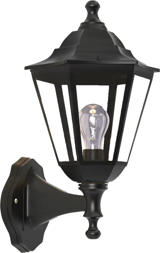 it-Lighting Redfish 1xE27 Outdoor Wall Lamp Black D:36cmx23.5cm (80202614)