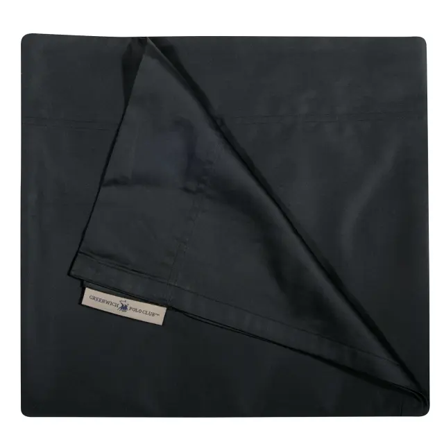 Σεντόνι Υπέρδιπλο 240x270 Cozy Greenwich Polo Club Black 2259 Χωρίς Λάστιχο100% Βαμβακοσατέν