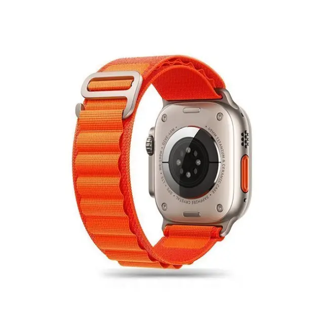 Tech-Protect Wrist Strap Nylon Pro Apple Watch 4 / 5 / 6 / 7 / 8 / SE / Ultra (42 / 44 / 45 / 49 MM) Orange